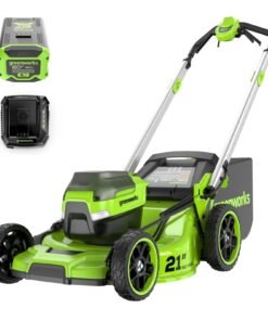 Greenworks 60V 21″ Self Propelled Lawn Mower with (1) 8.0 Ah Battery & Rapid Charger 2546402