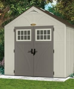 Suncast Tremont 8 ft. W x 7 ft. D Resin Storage Shed