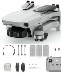 DJI Mini 2 Drone Quadcopter Ready To Fly 3 battery Bundle