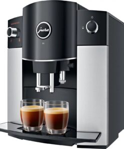 Jura D6 Automatic Coffeemaker and Espresso Machine Platinum